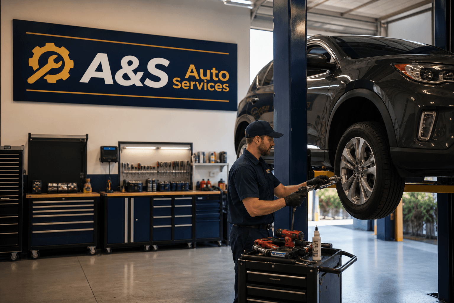 A&S Auto Services repair shop in Davie, Florida